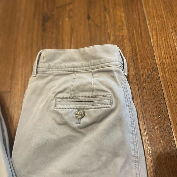 Banana Republic Weekend Chino Work Pants, Gray / Beige / Taupe, Size 2 - Picture 3 of 3